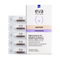 Eva Intima Restore Вагинални овули за възстановяване на увредена или атрофична вагинална лигавица х10 броя