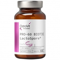 OstroVit PRO-60 BIOTIC LactoSpore Пробиотик х60 капсули