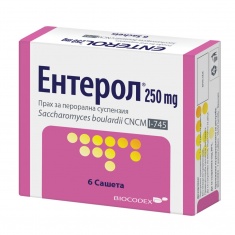 Ентерол пробиотик 250 mg х6 сашета