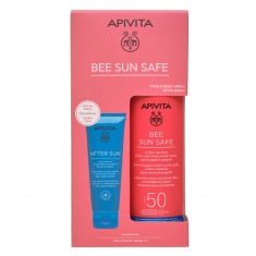 Apivita Bee Safe Sun Спрей SPF50 200 ml + Крем за след слънце 100 ml
