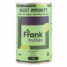 Frank Fruities Build Immunity Желирани витамини с Цинк - бъз и ябълка 200 g