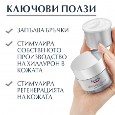 Eucerin Hyaluron-Filler Нощен крем против бръчки 50 ml - ПЪЛНИТЕЛ