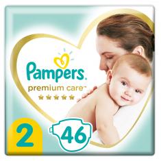 Pampers Premium Care пелени 2 Мини х46 броя