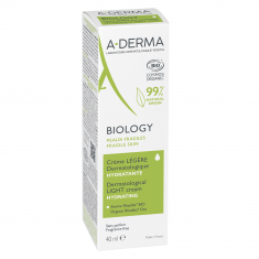 A-Derma Biology Дерматологичен хидратиращ лек крем 40 ml