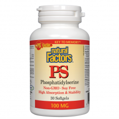 Natural Factors ПиЕс-ФосфатидилСерин 100 mg х 30 софтгел капсули