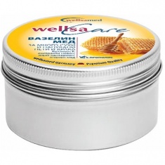 WellsaCare Крем-вазелин мед - за много напукани пети и крака 50 ml