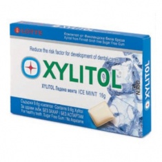 Xylitol Дъвки Ледена мента х11 дражета