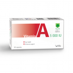 Витамин A 5000 IU х20 капсули