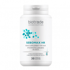biotrade Sebomax HR Стимулира растежа на косата х30 капсули