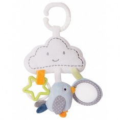 KikkaBoo Занимателна плюшена играчка Sleepy Cloud