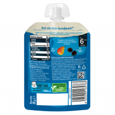 Nestle Gerber Пауч круша и слива 6м+ 80 g