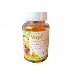 Saludbox VityC Натурален витамин БЕЗ ЗАХАР х60 дъвчащи таблетки