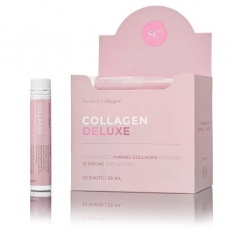 Swedish Collagen Рибен Колаген Deluxe 12.500 mg с хиалуронова киселина 75 mg 25 ml х20 броя