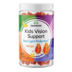 Swanson Дъвчащи таблетки за зрението на децата - манго х60 дъвчащи таблетки SW1882