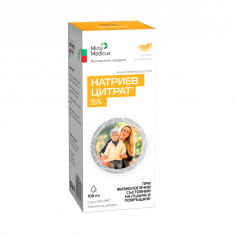 Mirta Medicus Натриев цитрат 15% течна форма 109 ml