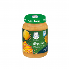 Nestle Gerber Пюре от манго, тиква, дюля и овесени ядки 190 g