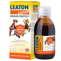 Леатон Gojisan Immun Protect Сироп с годжи бери и облепиха 240 ml