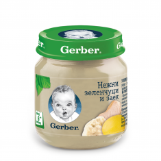 Nestle Gerber Пюре от карфиол и заек 130 g