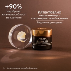 Apivita Queen Bee Възстановяващ нощен крем против стареене 50 ml
