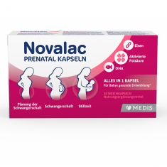 Novalac Prenatal Витамини за бременни х30 капсули