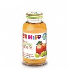 Hipp 8030 Био Сок от ябълка и грозде 200 ml