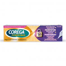 Corega Max Hold + Seal Фиксиращ крем за зъбни протези 40 g