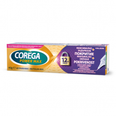 Corega Max Hold + Seal Фиксиращ крем за зъбни протези 40 g