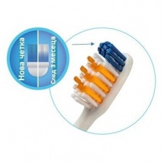 Jordan Advanced Medium Четка за зъби с индикатор за смяна