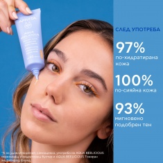 Apivita Aqua Beelicious SPF30 Тониран хидратиращ озаряващ флуид за лице 40 ml