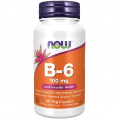 Now Foods Витамин В6 50 mg х100 таблетки
