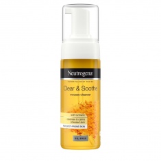 Neutrogena Clear&Soothe Почистваща и успокояваща пяна с куркума 150 ml