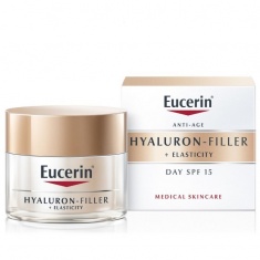 Eucerin Hyaluron-Filler + Elasticity SPF15 Дневен крем за лице 50 ml