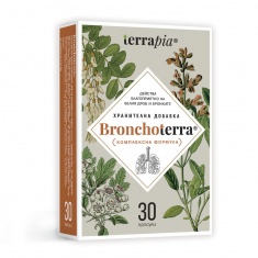 Terrapia Бронхотерра за белия дроб и бронхите х30 капсули