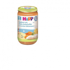 Hipp 6825 Био пюре от спагети, филе от треска и зеленчуци 250 гр