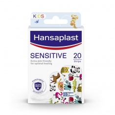 Hansaplast Sensitive Пластири с животни x20 броя