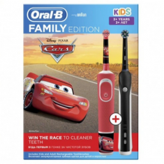 Oral-B Pro 1 700 Black Edition + D100 Четка за зъби - Коли