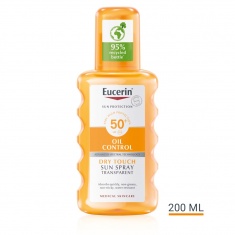 Eucerin Sensitive Protect SPF50+ Прозрачен слънцезащитен спрей за тяло 200 ml