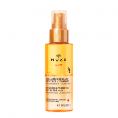 Nuxe Sun Хидратиращо защитно млечно олио за коса 100 ml