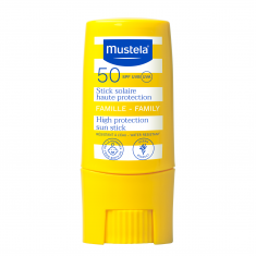 Mustela SPF50+ Слънцезащитен стик 9 ml