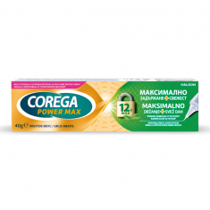 Corega Max Hold+Fresh Фиксиращ крем за зъбни протези 40 g
