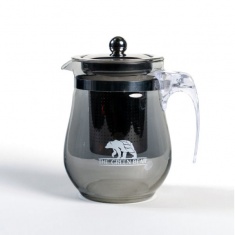 The Green Bear Стъклена Каничка За Чай It's Tea O'clock