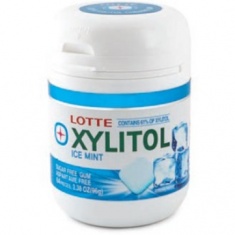 Xylitol Дъвки Ледена мента х64 дражета
