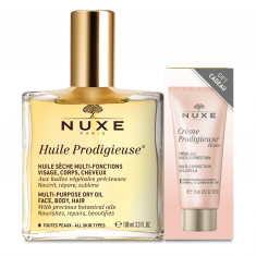 Nuxe Prodigieux Мултифункционално масло 100 ml + Мулти-коригиращ гел крем 15ml