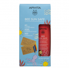 Apivita Bee Sun Safe Слънцезащитен спрей за деца SPF50 200 ml + ПОДАРЪК