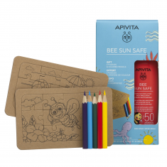Apivita Bee Sun Safe Слънцезащитен спрей за деца SPF50 200 ml + ПОДАРЪК