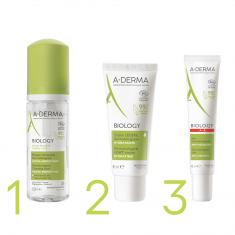 A-Derma Biology Дерматологичен ритуал за кожа, склонна към розацея