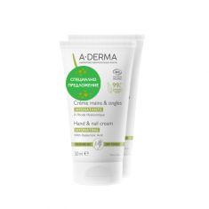A-Derma Дуо Комплект Крем за ръце с овес 2 бр. х50 ml