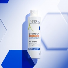 A-Derma Exomega Control Успокояваща вана срещу разчесване 200 ml