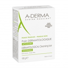 A-Derma Дерматологичен сапун с мляко от овес Rhealba 100 g