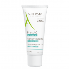 A-Derma Phys Ac Hydra Хидро-компенсиращ крем за кожа със склонност към акне 40 ml